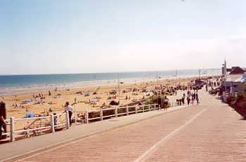 Bridlington beach