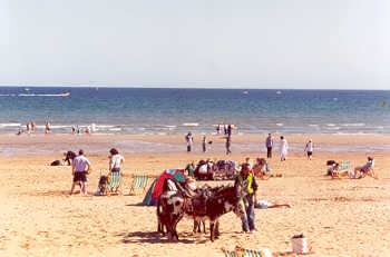 Bridlington beach