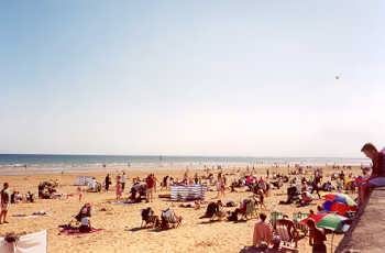 Bridlington beach