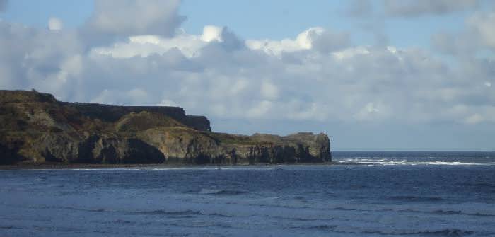 Sandsend Ness viewed from near Sandsend