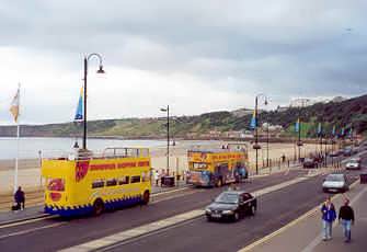 The seafront at Scarborough