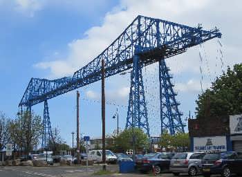 The Middlesbrough transporter bridge