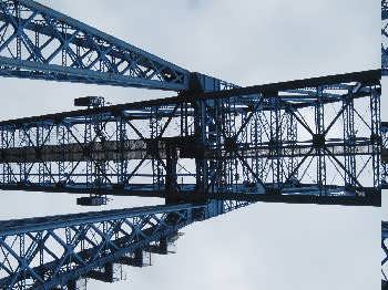 The Middlesbrough transporter bridge