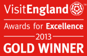 Visit England Gold Award logo