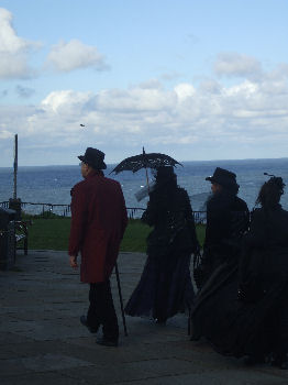 Goths at the Whitby Goth Weekend