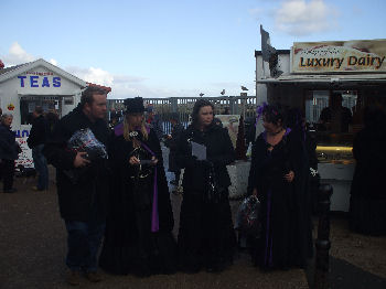 Goths at the Whitby Goth Weekend