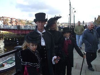 Goths at the Whitby Goth Weekend