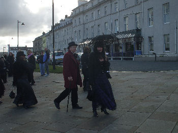 Goths at the Whitby Goth Weekend