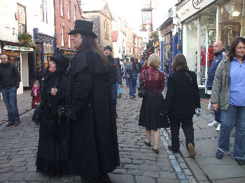 Goths at the Whitby Goth Weekend