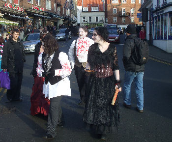 Goths at the Whitby Goth Weekend