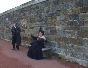 Goths at the Whitby Goth Weekend